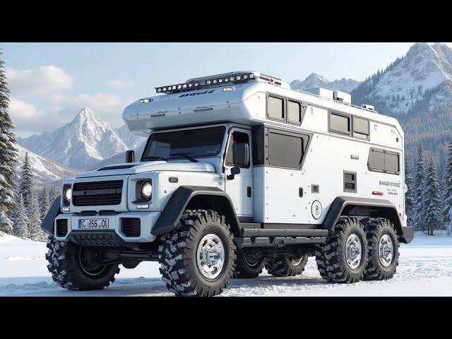 This RANGE ROVER Camper is the Ultimate Off-Road Motorhome! You Won’t Believe What’s Inside!