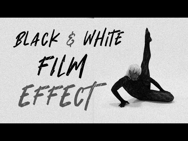 Premiere Basics: Creating Old Film Look (No Plugins)