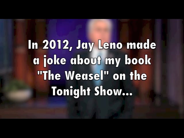 Jay Leno told a lousy joke about my book on the Tonight Show