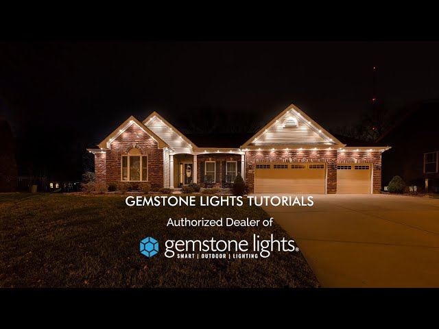 Gemstone Lights | Permanent Holiday Lights | Gemstone Exterior Lights | Gemstone Lights App Tutorial