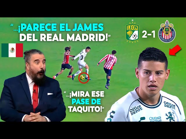 prensa Mexicana EN SHOCK con las JUGADAS de Jᴀᴍᴇꜱ Rᴏᴅʀɪɢᴜᴇᴢ ante Cʜɪᴠᴀꜱ "PARECE EL DEL R. MADRID"