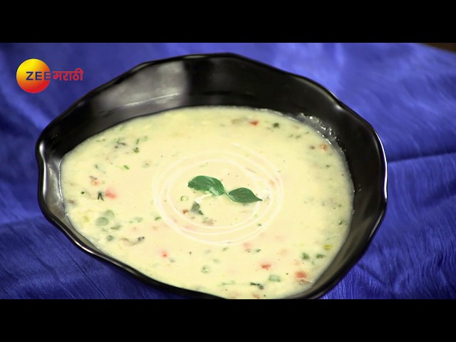 Easy 10-Minute Mushroom Vegetable Soup | Marathi Food Recipe | Aamhi Saare Khavayye | Zee Marathi