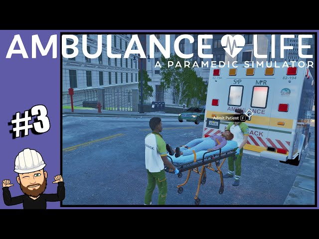 Panic Attack & Multiple Fire Victims! - Ambulance Life A Paramedic Simulator Career #3