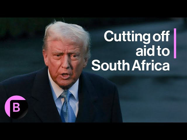 Donald Trump Pledges South Africa Aid Cut Over Land Policy