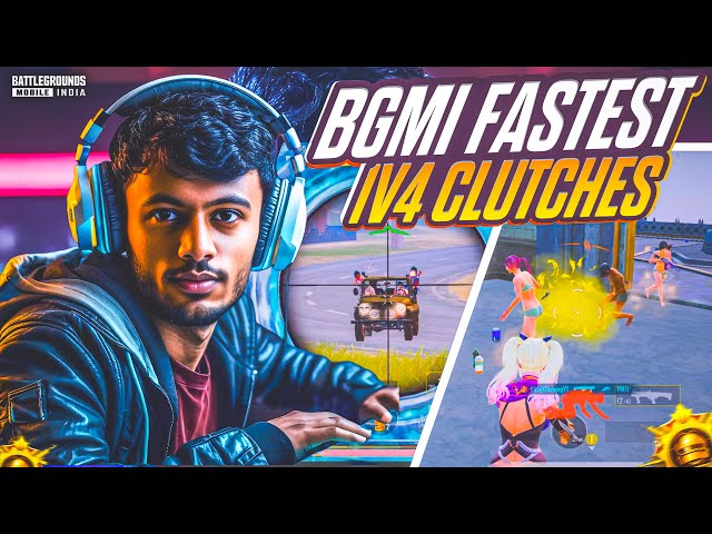 HOW TO HANDLE AGGRESSIVE SQUADS IN BGMI1v4 CLUTCH #firojxgamingyt