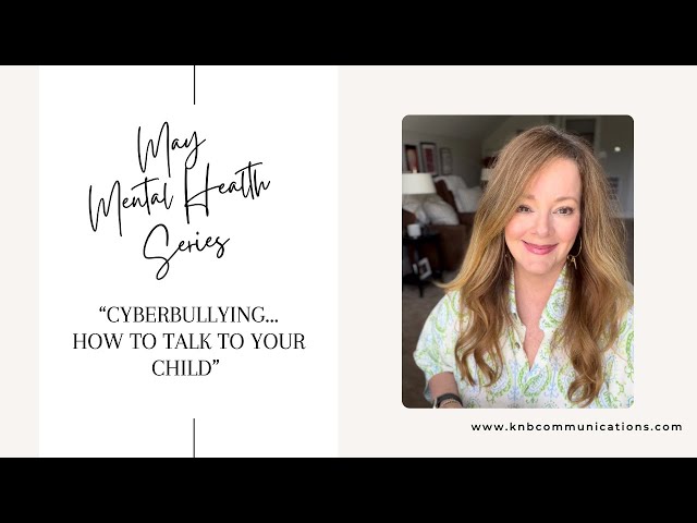 Cyberbullying...how to protect your kids