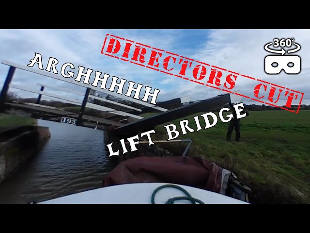 Single Handing a Lift Bridge - Directors Cut (VR / 360 Video)