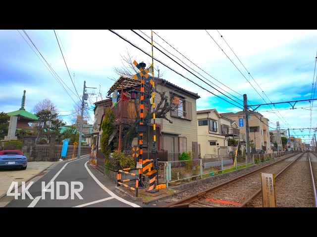 Komagome Alley Walk on a Cloudy Winter Day | Tokyo, Japan | 4K/HDR