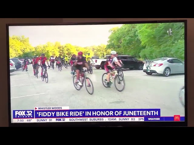 MTC3 Juneteenth Fiddy Bike Ride on Fox and Friends