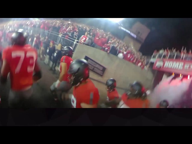 Buckeye Team Runout vs. Nebraska in Full 360 Degrees