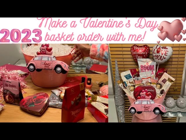 Valentine’s Day basket HAUL! Make Valentine's basket with me! #ValentinesDay ❤️💕❤️