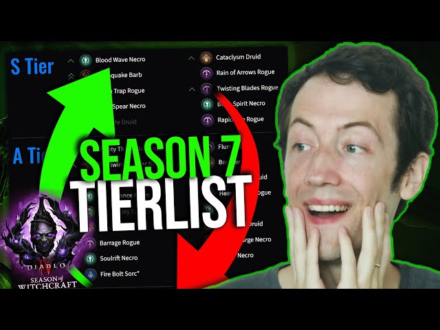 The Best Diablo 4 Builds For Season 7: Endgame Tierlist!