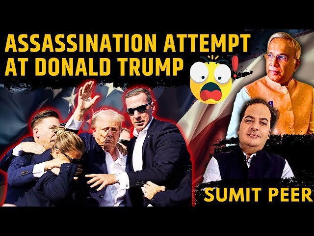 Shocking: Assassination Attempt at Donald Trump during his US Election Campaign Rally