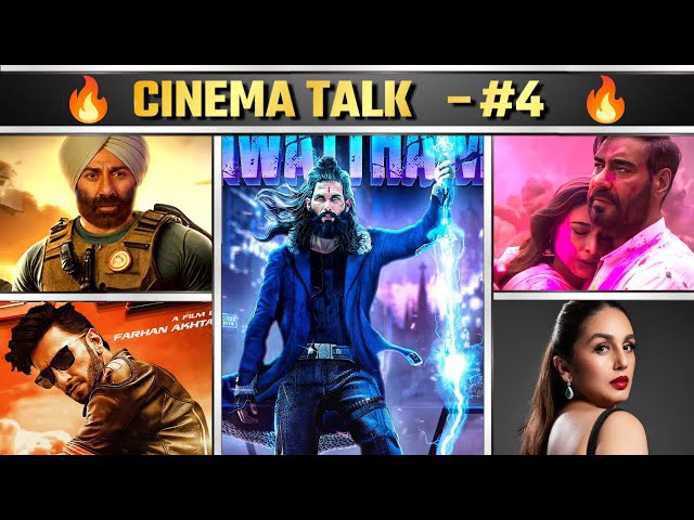 Cinema Talk #4 - Sunny Deol Border 2, Munjya, Yash Toxic, Pawan Kalyan Og, Kota Factory 3