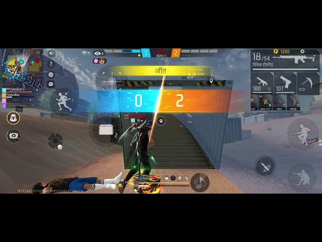 1v3 Impossible Gameplay || Free Fire Max || MP5 #totalgaming #gamer #rahulgameplayvideo