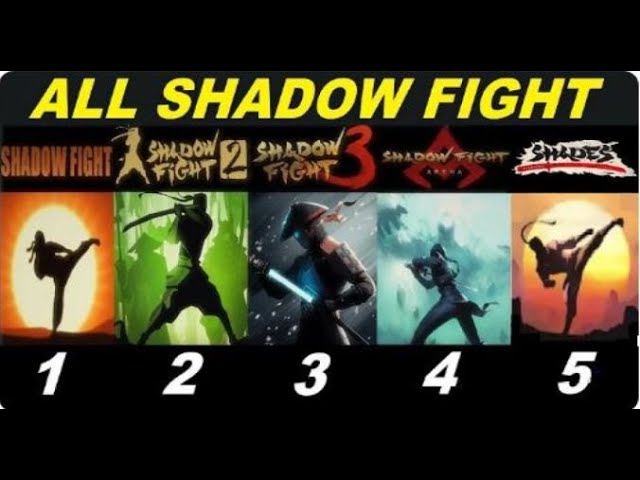 All Shadow Fight 1,2,3,4,5