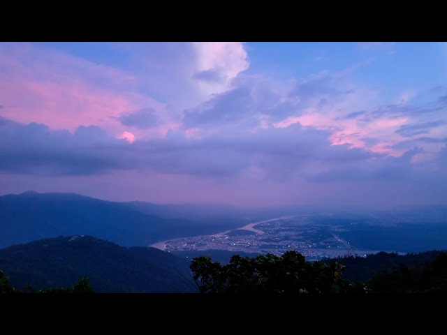 Raw sounds of a day around Uttarakhand in Monsoon | silent vlog