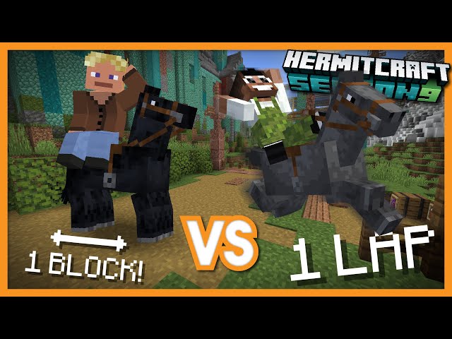 The SLOWEST Horse Possible!!! - Minecraft Hermitcraft Season 9