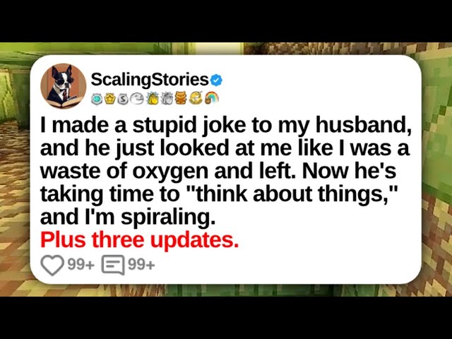 I Made a Stupid Joke to My Husband, and He Just Looked at Me Like I Was a Waste... | Reddit Updates