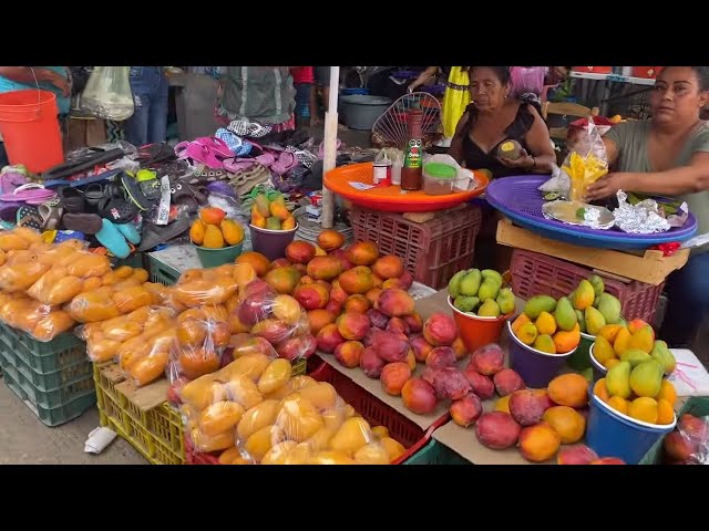 TEMPORADA DE MANGOS Y JANICUILES EN LOS MERCADOS DE GRO. | DE RUTA X LA COSTA CHICA.