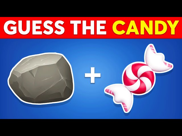 🍬 Guess The Candy by Emoji 🍭 Emoji Quiz