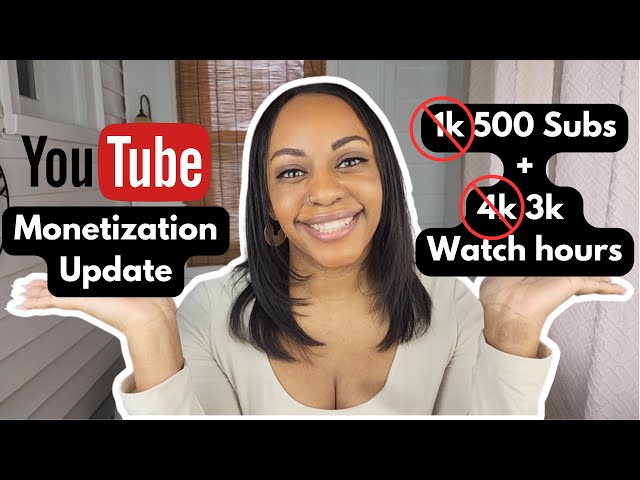 Become YouTube Partner with only 500 SUBS!? YouTube Monetization Update!