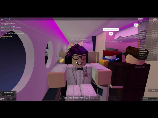 [ROBLOX] Onboard LeMonde! Goodbye Queen B747!