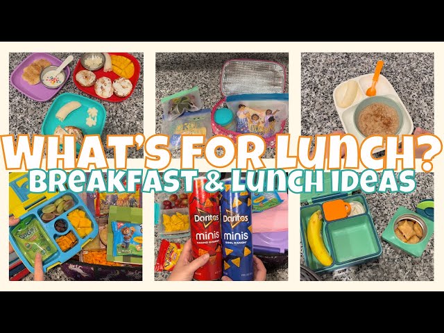 Bentgo Kids Lunches + Easy Breakfast Ideas // Spring 2023 // Packing School Lunches // Feeding Kae