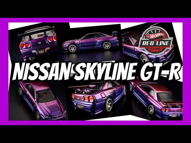 Hot Wheels 2024 RLC Exclusive Nissan Skyline GT-R BNR34-Sports Car