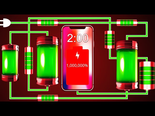 Overcharging Phone Battery !!1000000%!! PART 2 ⚡ [2 Minute Timer Bomb]