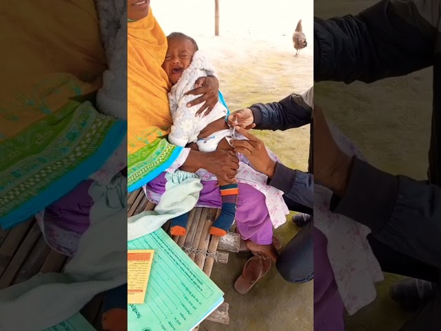 Cute baby injection crying video #shorts #trending #injection #healthyshorts86