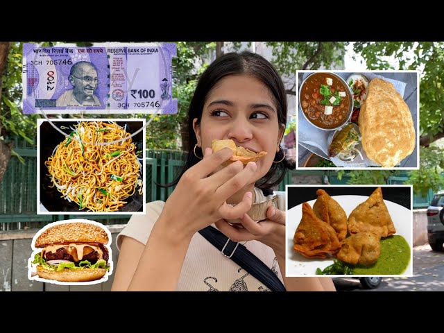 Living on Rs 100 for 24 HOURS Challenge I Food Challenge