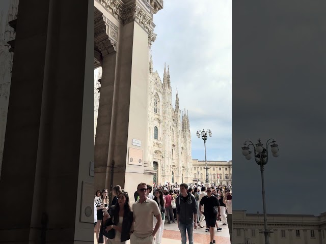 Italy, Milan - Duomo di Milano #travel #tourism #milan #italy #italytravel #vlog