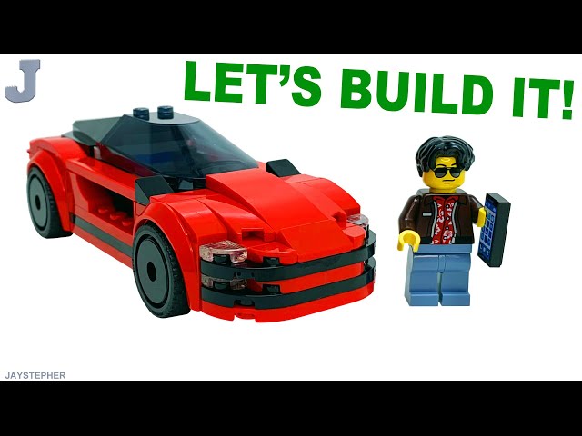 LEGO City 2025 Sports Car 60448 Unboxing, Build, & Review