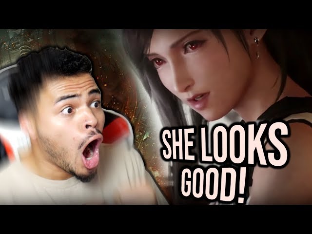 TIFA FINALLY REVEALED!! - Final Fantasy 7 Remake E3 2019 Trailer REACTION!