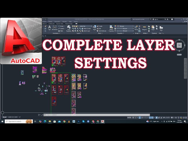 All layer setting In AutoCAD | How to Layer Setting In AutoCAD | AutoCAD in layer setting