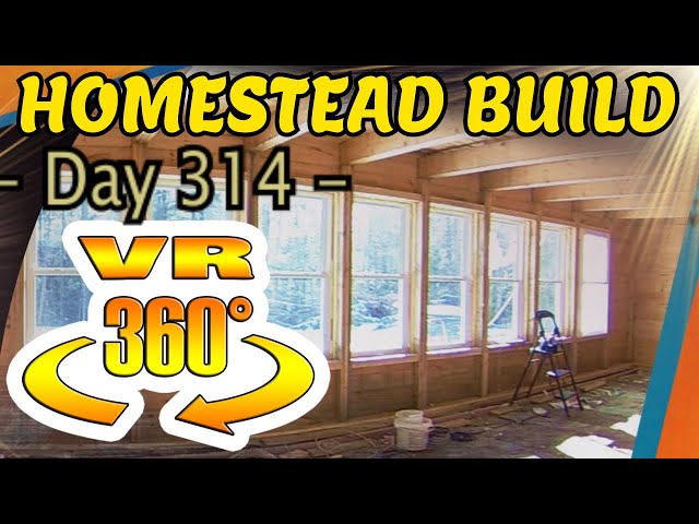 Homestead Building - Heating and Drying the Inside of the House