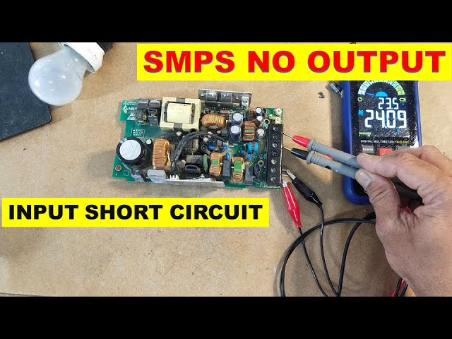 {1055} Delta 24V power supply repair, NO OUTPUT