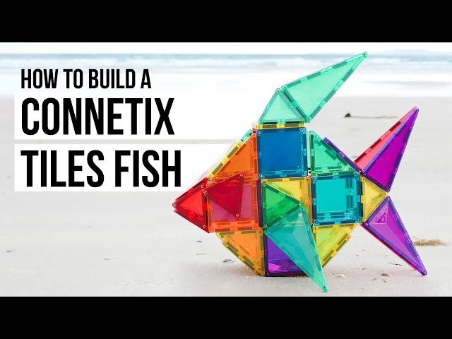 CONNETIX Tiles Ideas HOW TO BUILD A FISH!