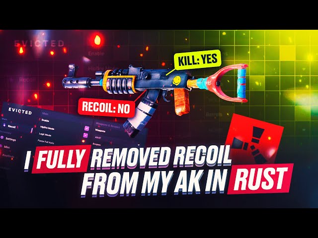 I Turned Off my AK Recoil In Rust Using Rust Scripts