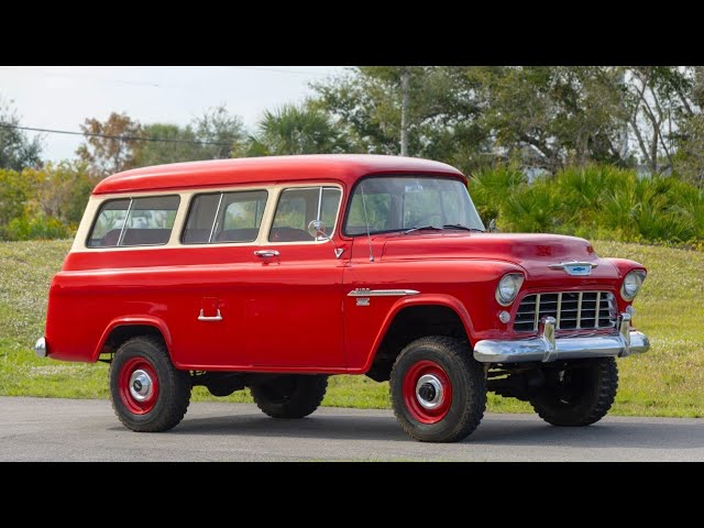 1955 Chevrolet Suburban 3100 Napco 3 - Station Wagon (1955 - 1957)