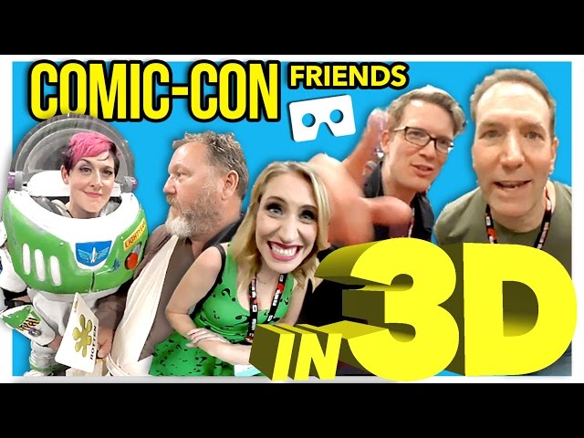 Hank Green IN 3D! - at Comic Con - Oh, the People You'll Meet