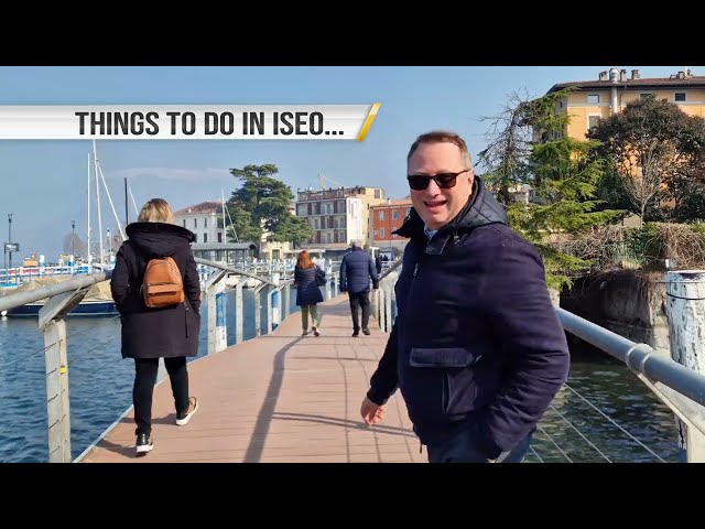 🇮🇹 8k Lake Iseo in winter: Must-see Attractions And Activities In Iseo! | Lago d'Iseo in inverno