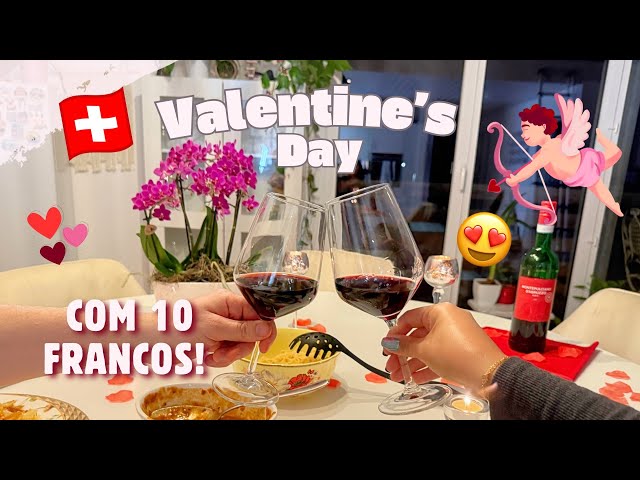 DÁ PRA SER ROMÂNTICO COM 10 FRANCOS? DESAFIO DE VALENTINE’S DAY! 💘 SUGESTÃO PARA JANTAR BARATO