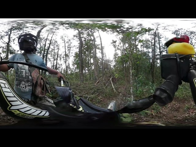 2x2 TRAIL ADVENTURE 360 VIDEO HONDA WAVE 125, HONDA CT125