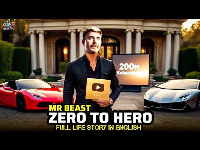 🔥 MrBeast’s Live Zero to Hero Story – How He Secretly Became a YouTube Billionaire! 💰😱