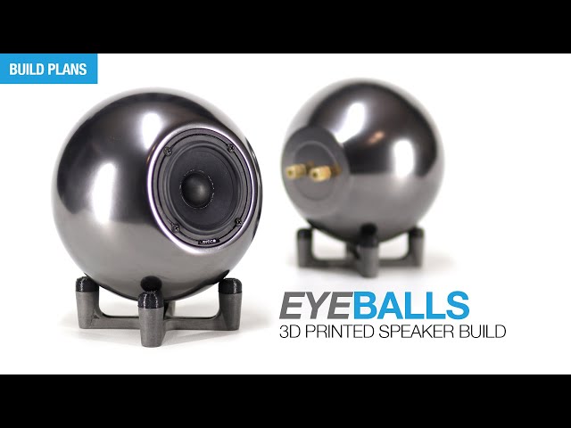 Building the EyeBalls Desktop Speaker (features Creality Sermoon V1 Pro) - by SoundBlab