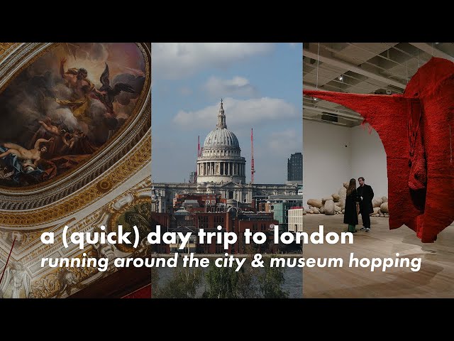 a day trip to london 🇬🇧 crown to couture, tate modern & the best pain au chocolat