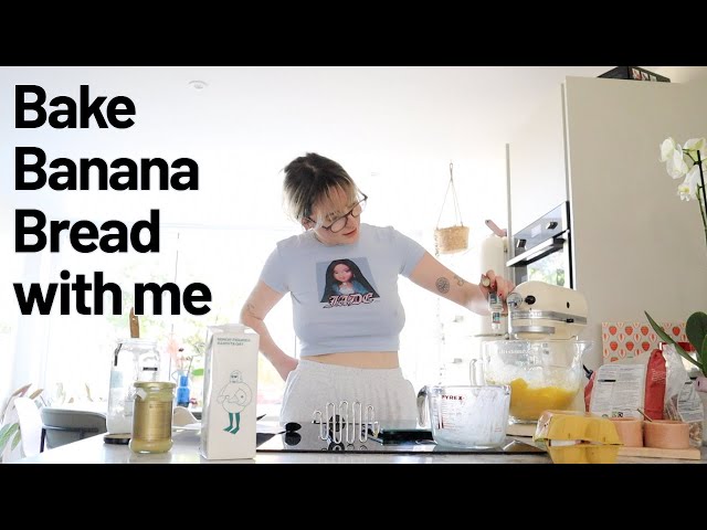 Bake Banana bread w/ me