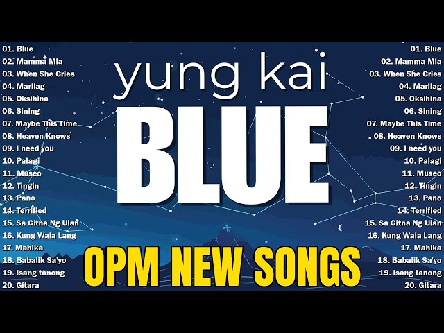 Blue, Mamma Mia, When She Cries 💮 Best OPM Tagalog Love Songs | OPM Tagalog Top Songs 2025 Playlist💮